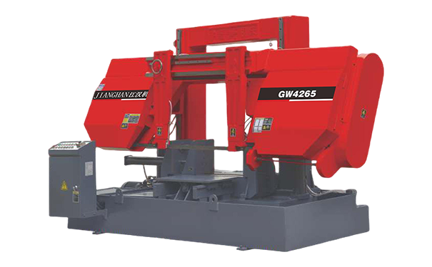 毛嘴镇GW4265双柱龙门卧式带锯床
